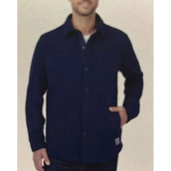 Rugged Elements Men's Fleece-Lined Sweater, Blue, XXL - Picture 1 of 4